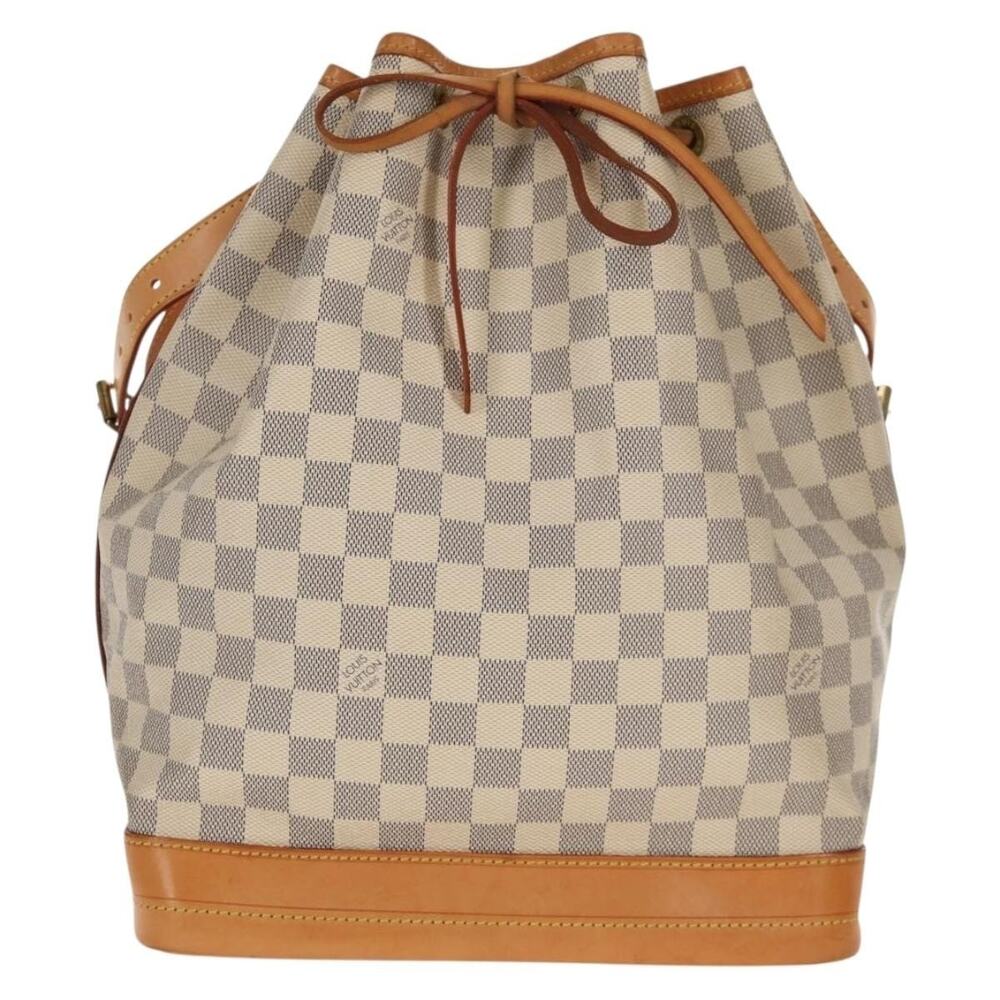 Louis Vuitton Damier Azur Noe Shoulder Bag White